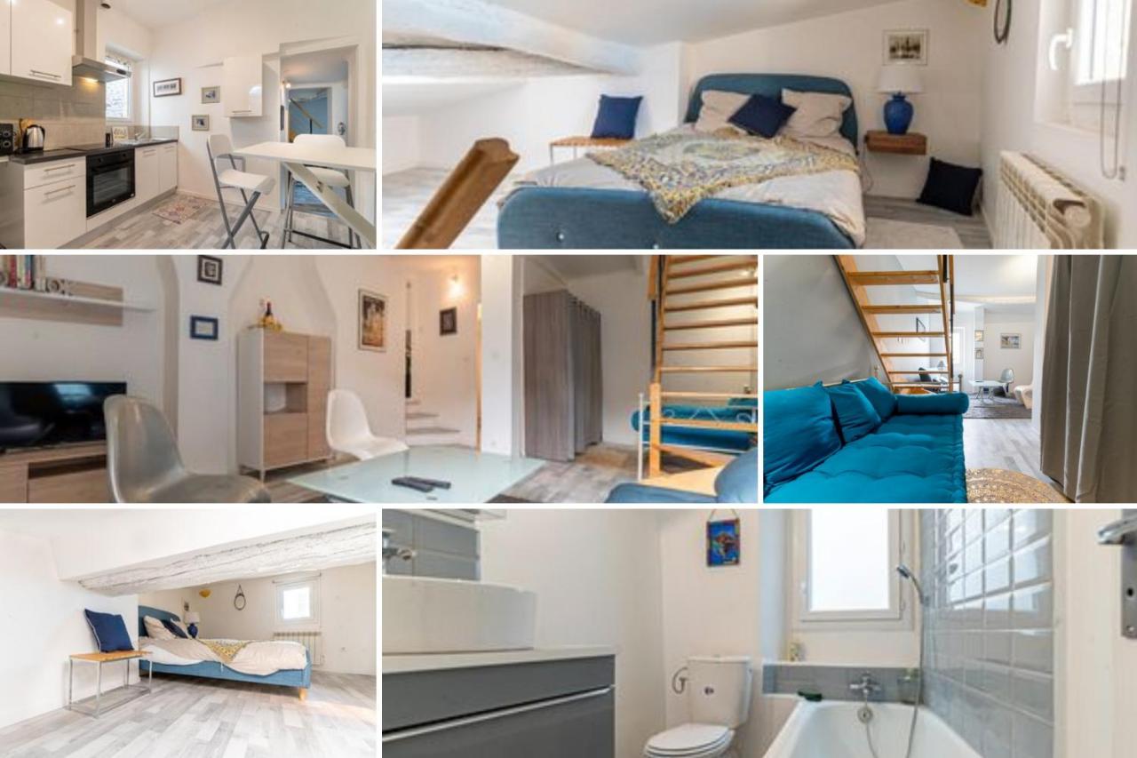 Le Charme Du Medieval Dans Un Appartement Cosy 耶尔 外观 照片